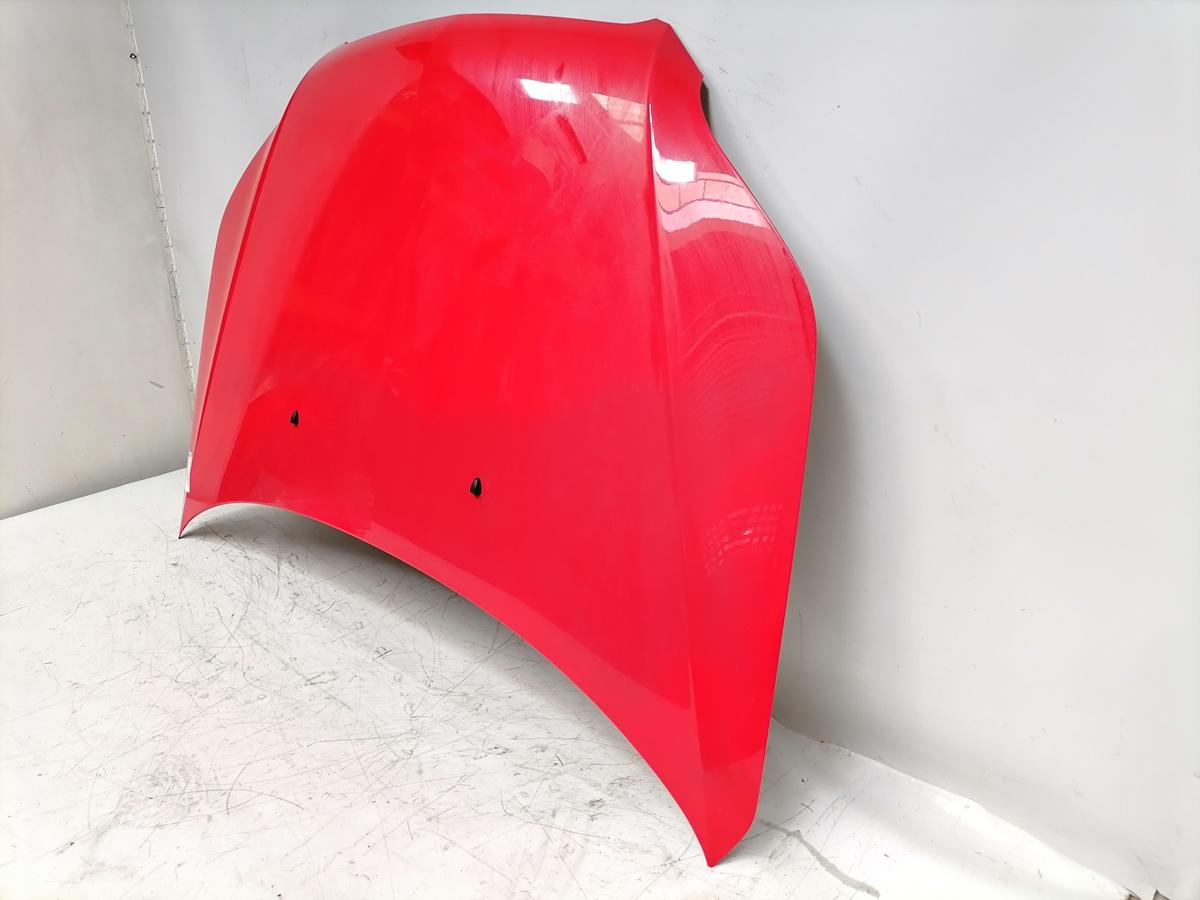 Chevrolet Aveo original Motorhaube 71U Super Red Schr&auml;gheck BJ09